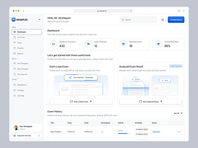 Onscreen Evaluation System